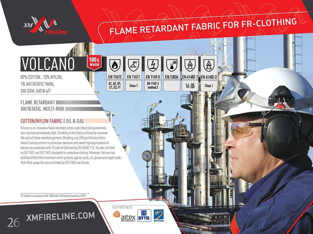 Gefest-420 certified to EN 11612 | XM FireLine